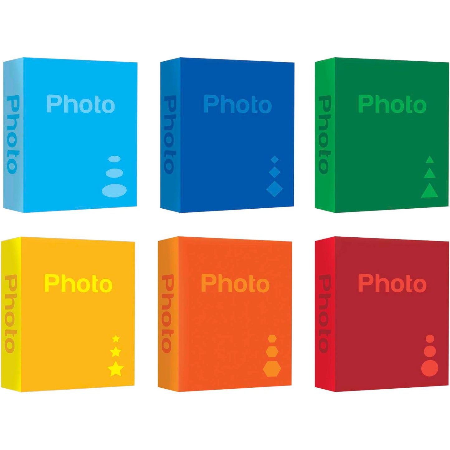 ZEP Basic farbl. assorted 13x19 300 Photos pocket album BS57300