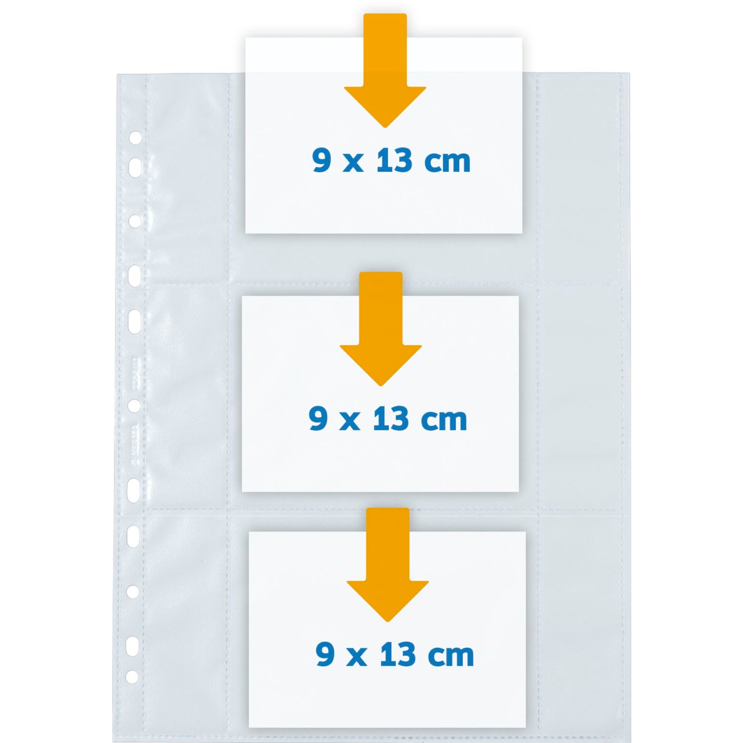 Herma fotophan 9x13 horiz. 10 Sheets 7584
