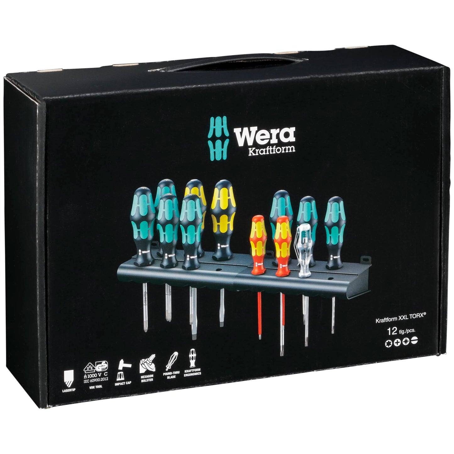 WERA Kraftform XXL 2 Screwdriver Set