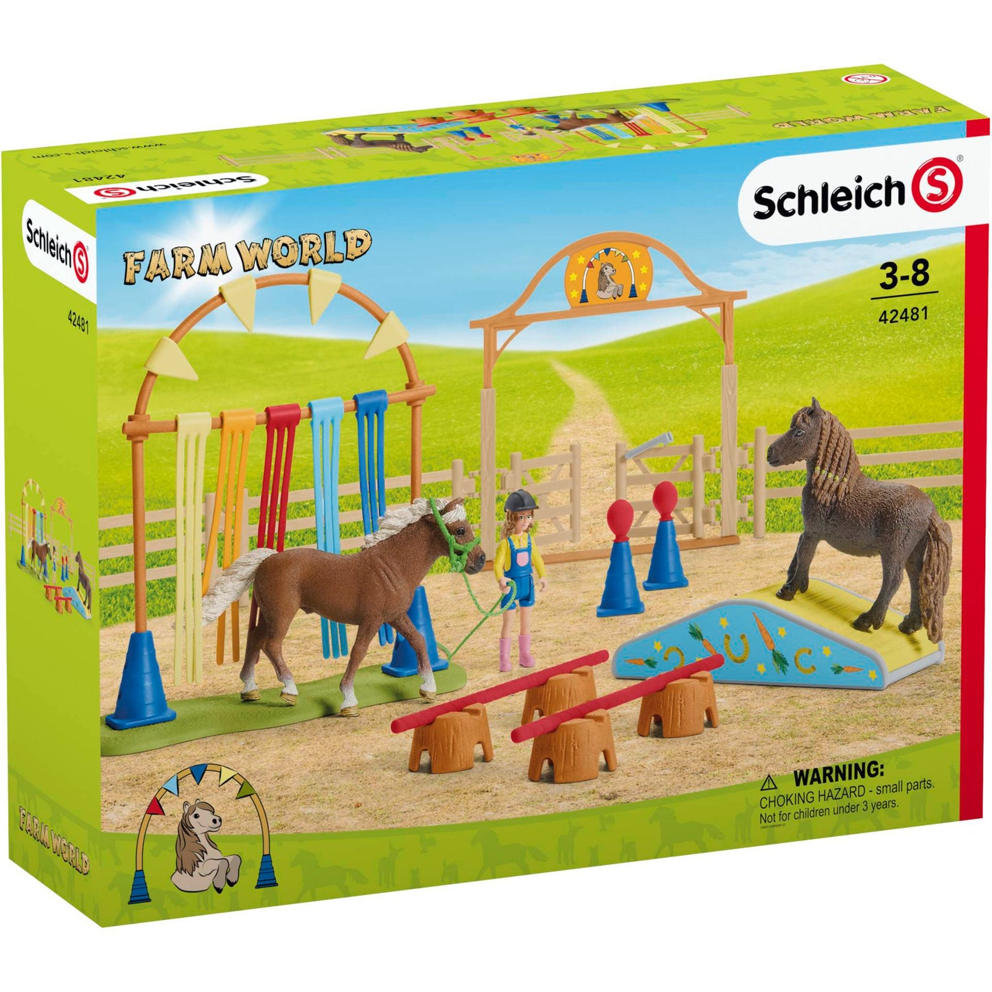Schleich Farm World 42481 Pony Agility Training