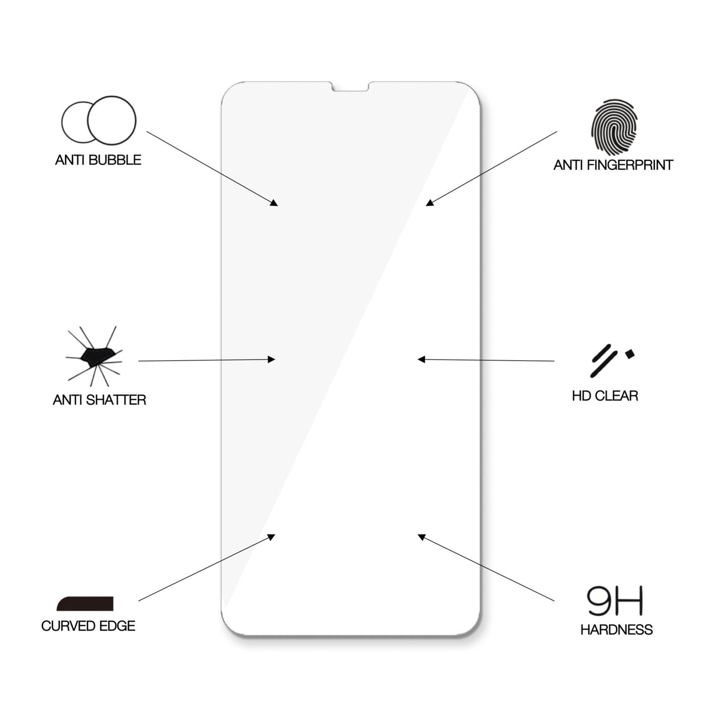 Woodcessories 2,5D Clear Premium Glass iPhone Xs Max / 11 Pro Max