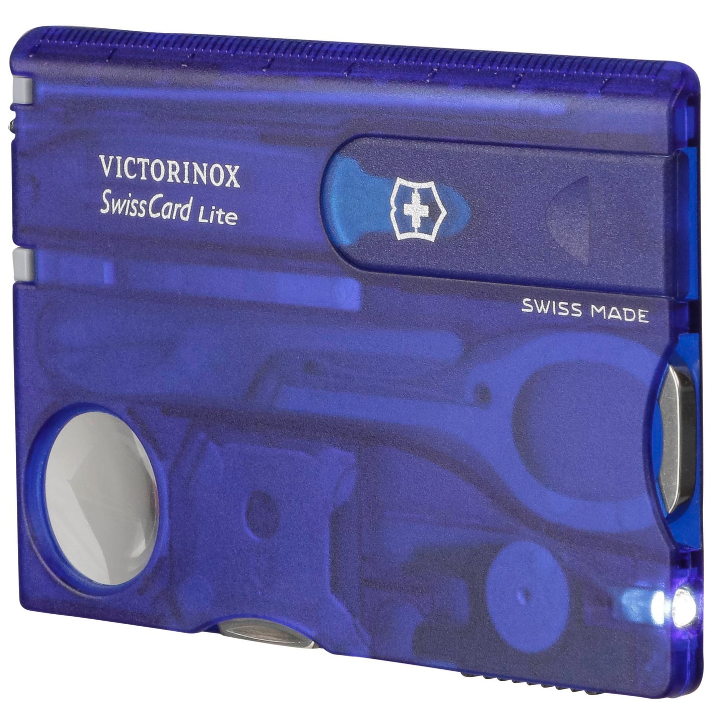 Victorinox SWISSCARD LITE blue transparent