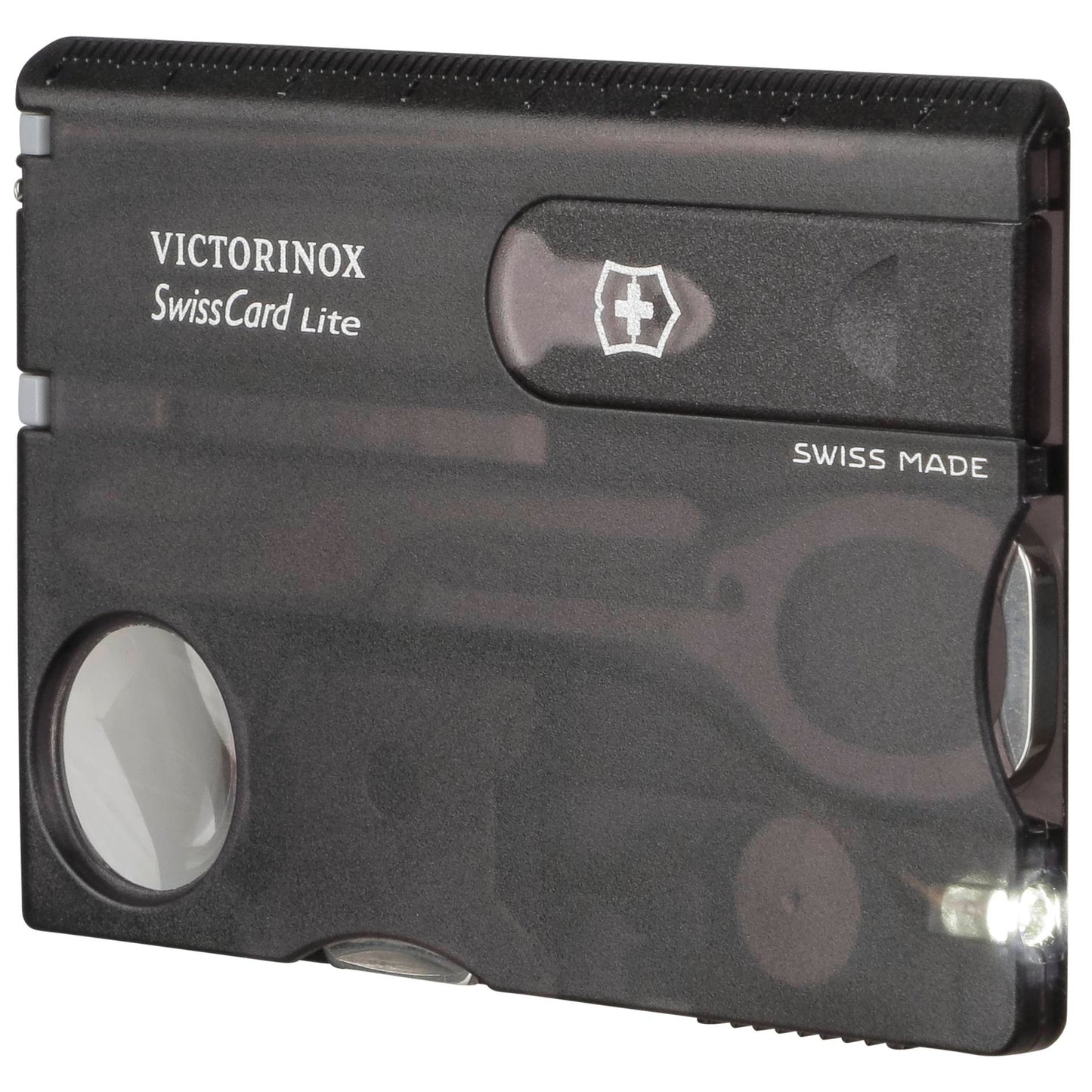 Victorinox SWISSCARD LITE black transparent
