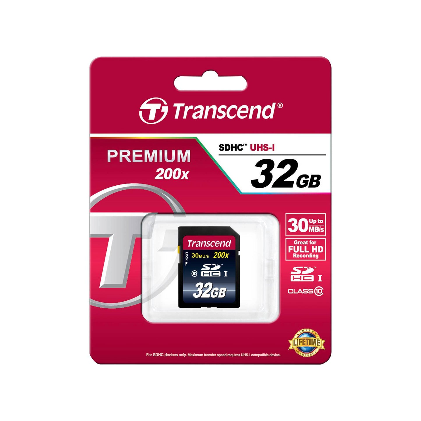 Transcend SDHC 32GB Class 10