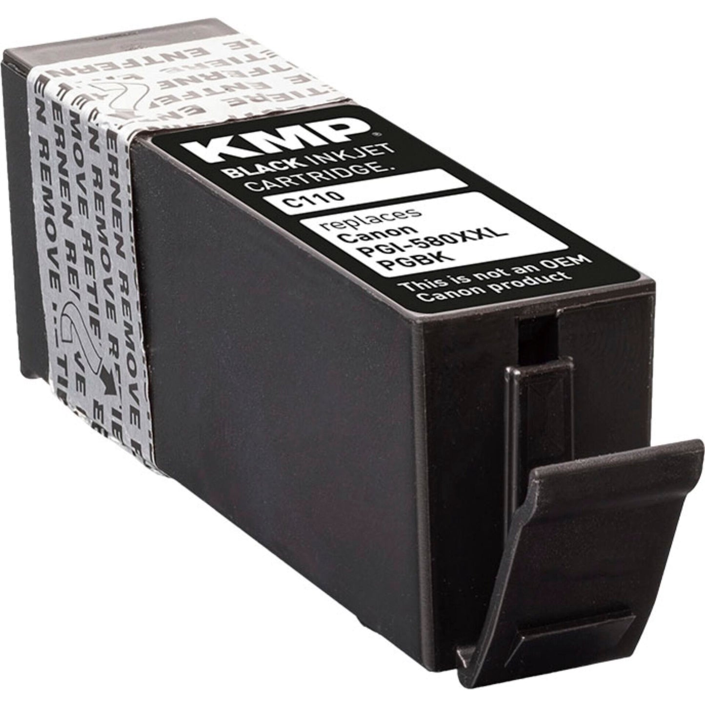 KMP C110 ink cartridge black compatible with Canon PGI-580XXL