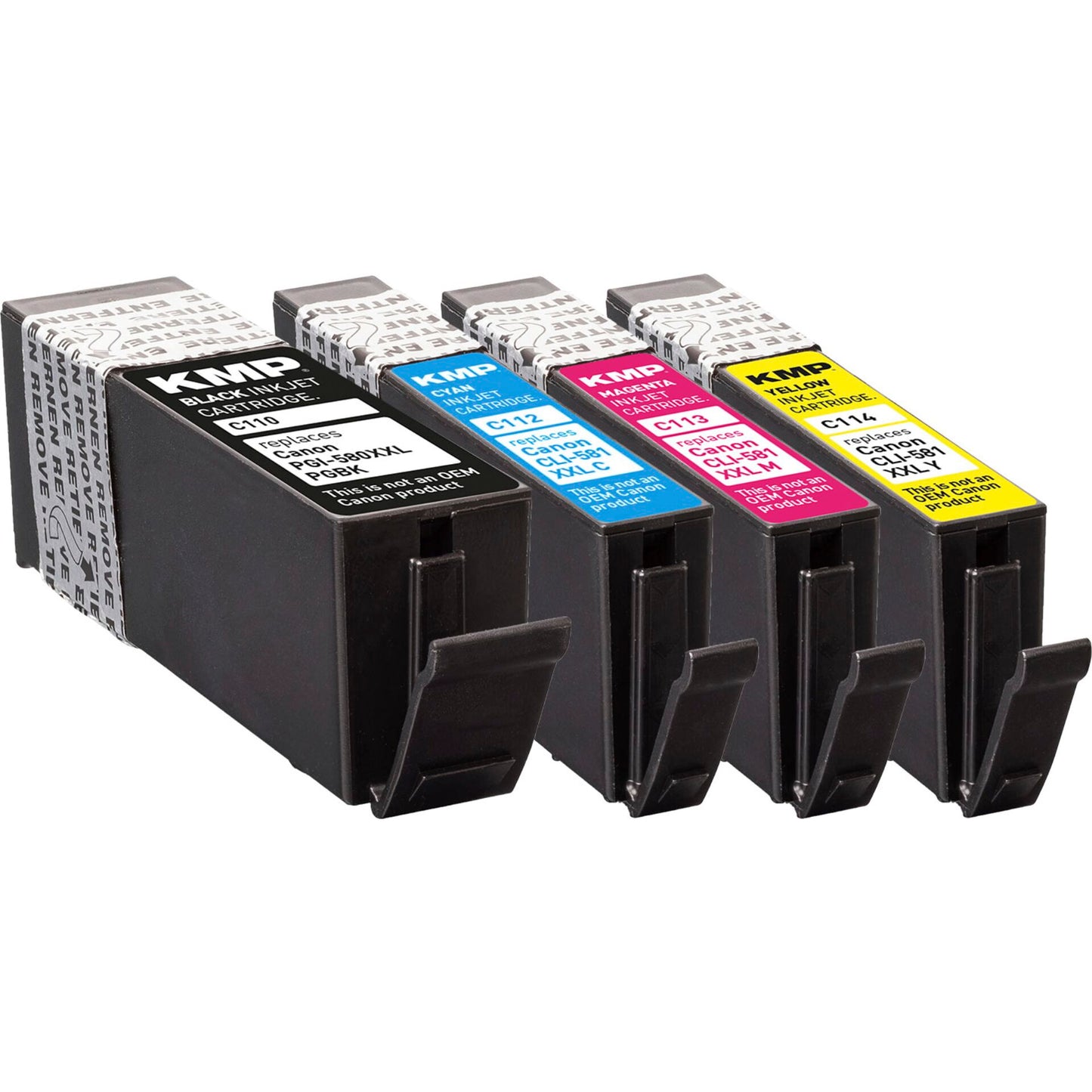 KMP C110V Multipack comp. with Canon PGI-580/CLI-581 XXL