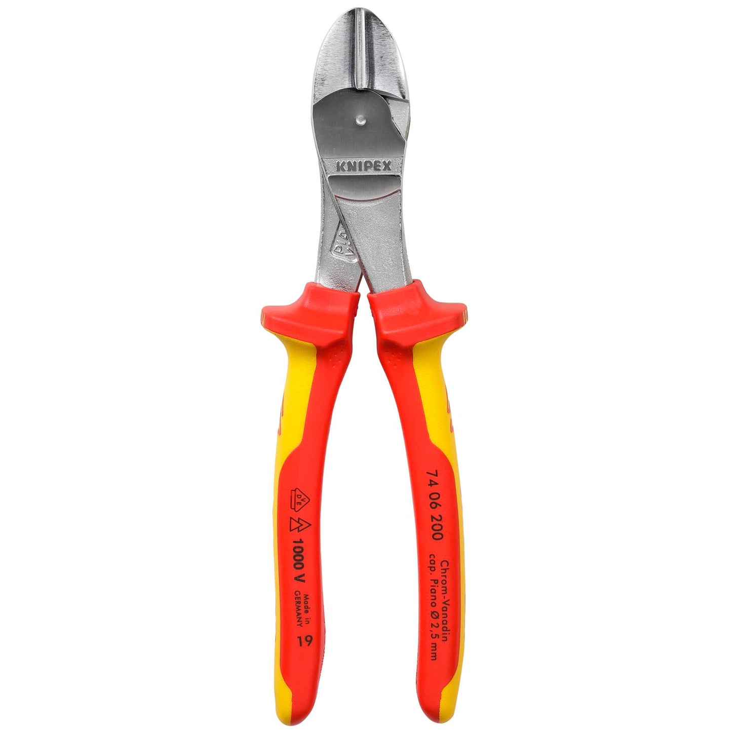 KNIPEX High Leverage Diagonal Cutter insulated 200 mm