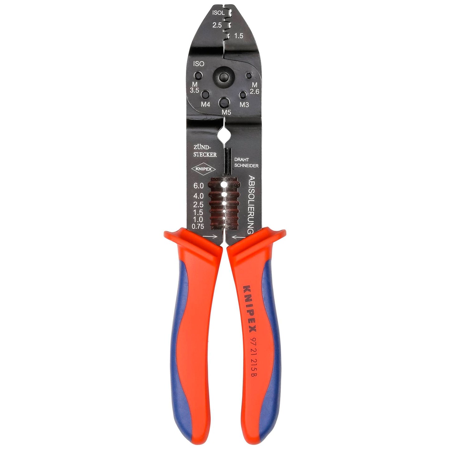 KNIPEX Crimping Pliers burnished 215 mm