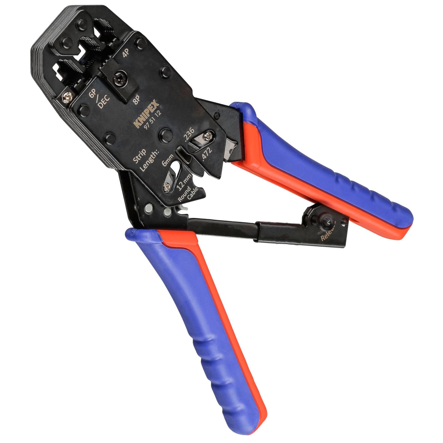 KNIPEX Crimping Pliers for Western plugs 200 mm
