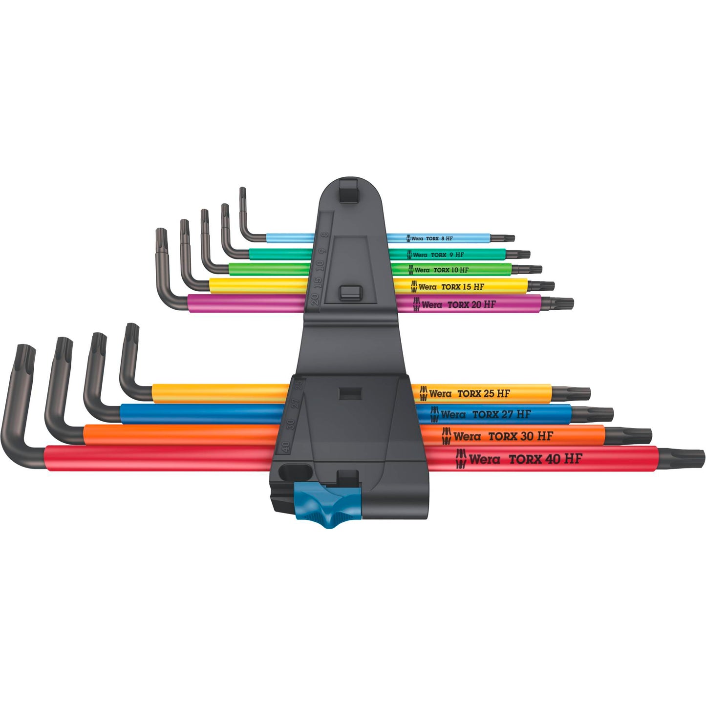 WERA 967/9 TX XL Multicolour HF 1 L-key set