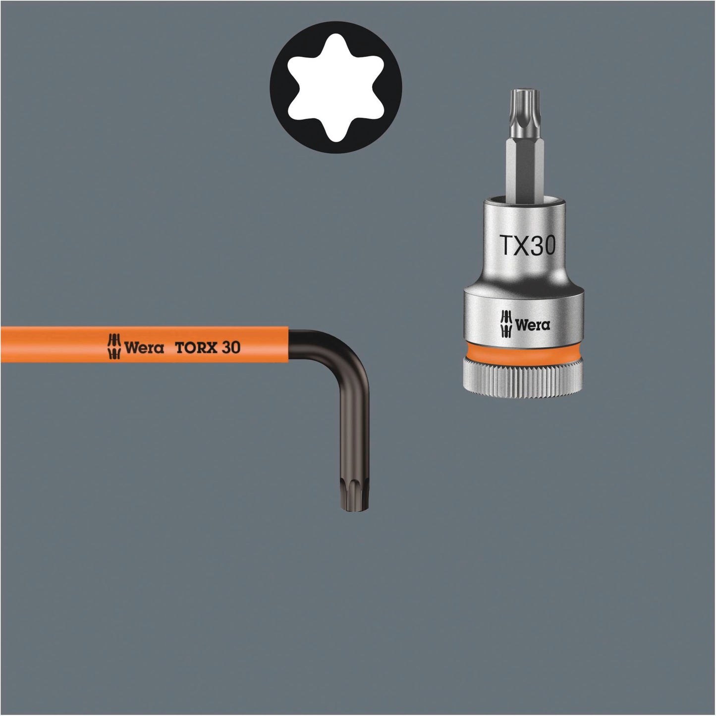 WERA 967/9 TX XL Multicolour HF 1 L-key set