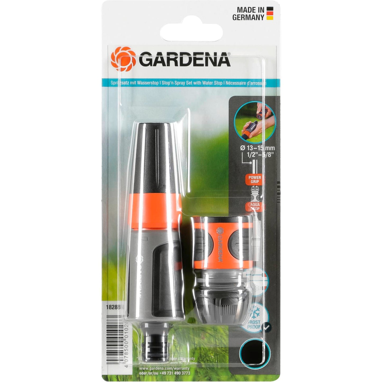 Gardena Stop 'n' Spray Set 13mm 1/2 1x 18213 + 18300