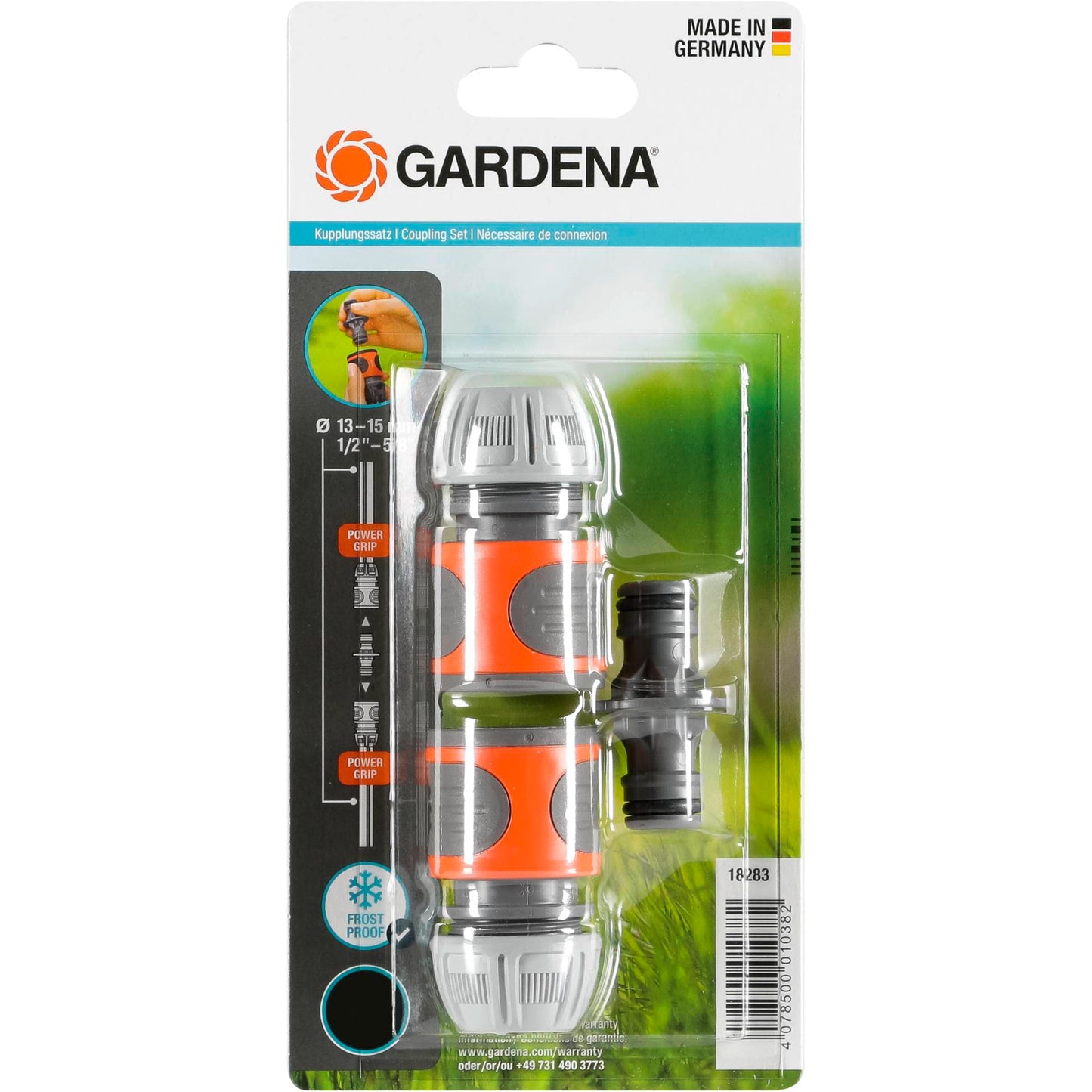 Gardena Coupling Set 13mm 1/2 2x 18215 + 931