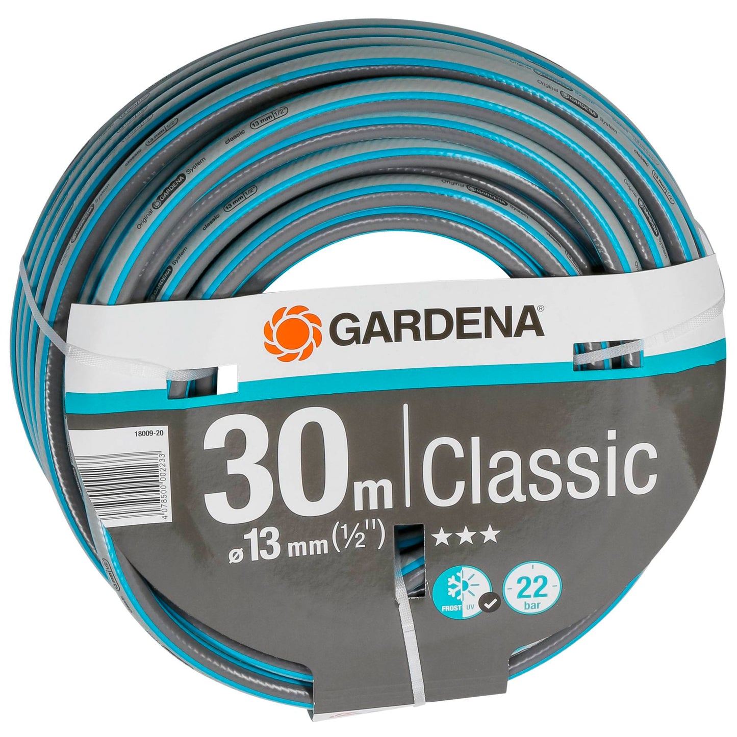 Gardena Classic Hose 13mm 1/2 30 m