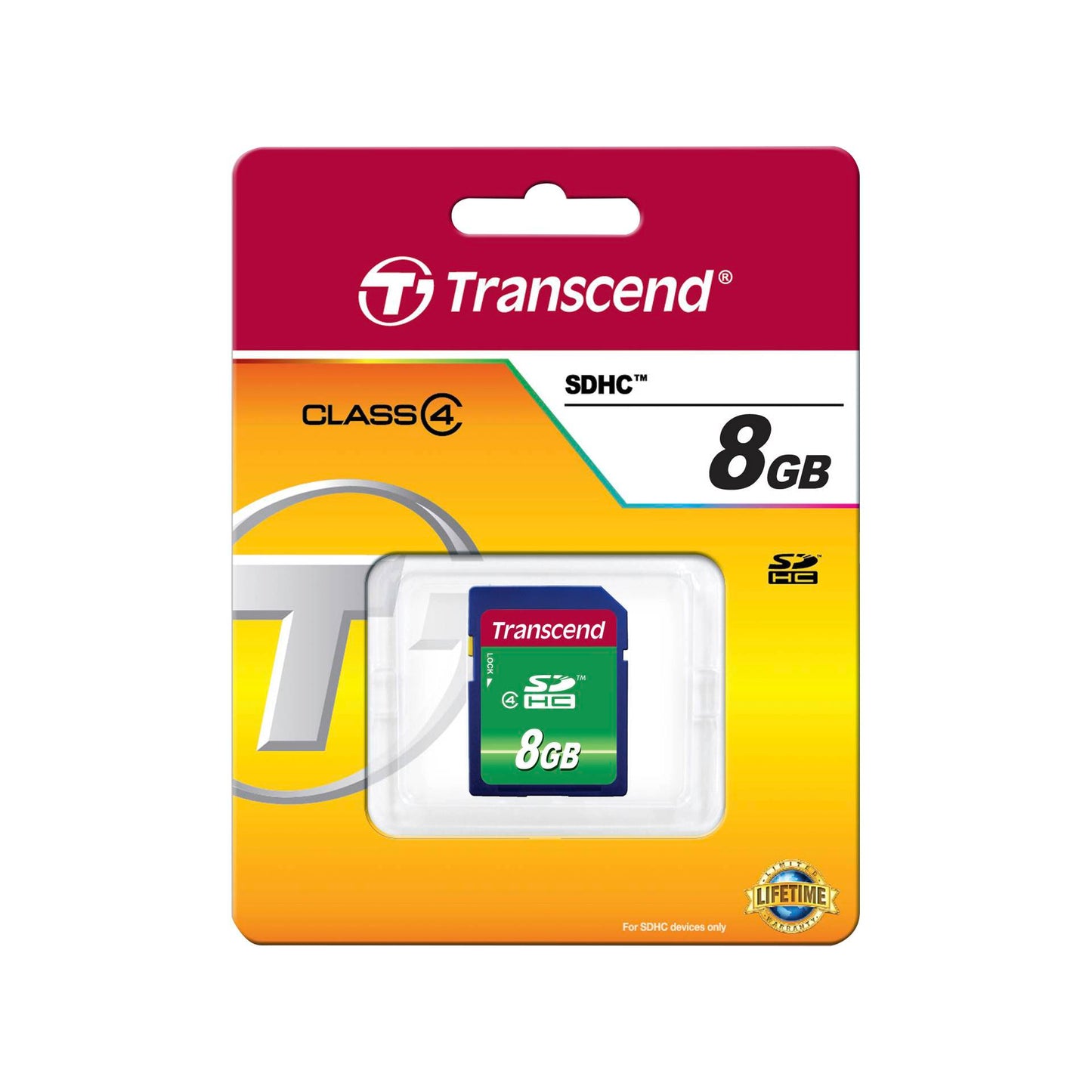 Transcend SDHC 8GB Class 4