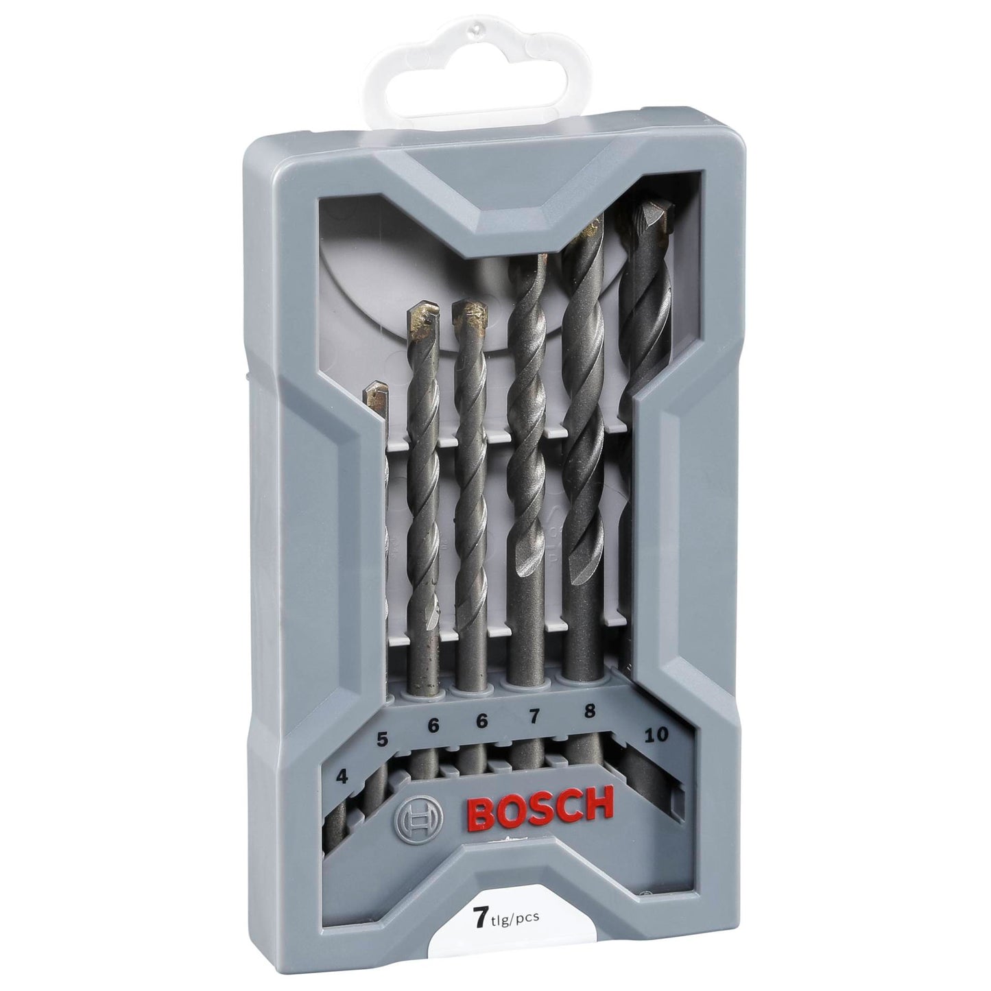 Bosch Drill Set 7 pcs. Silver Percussion