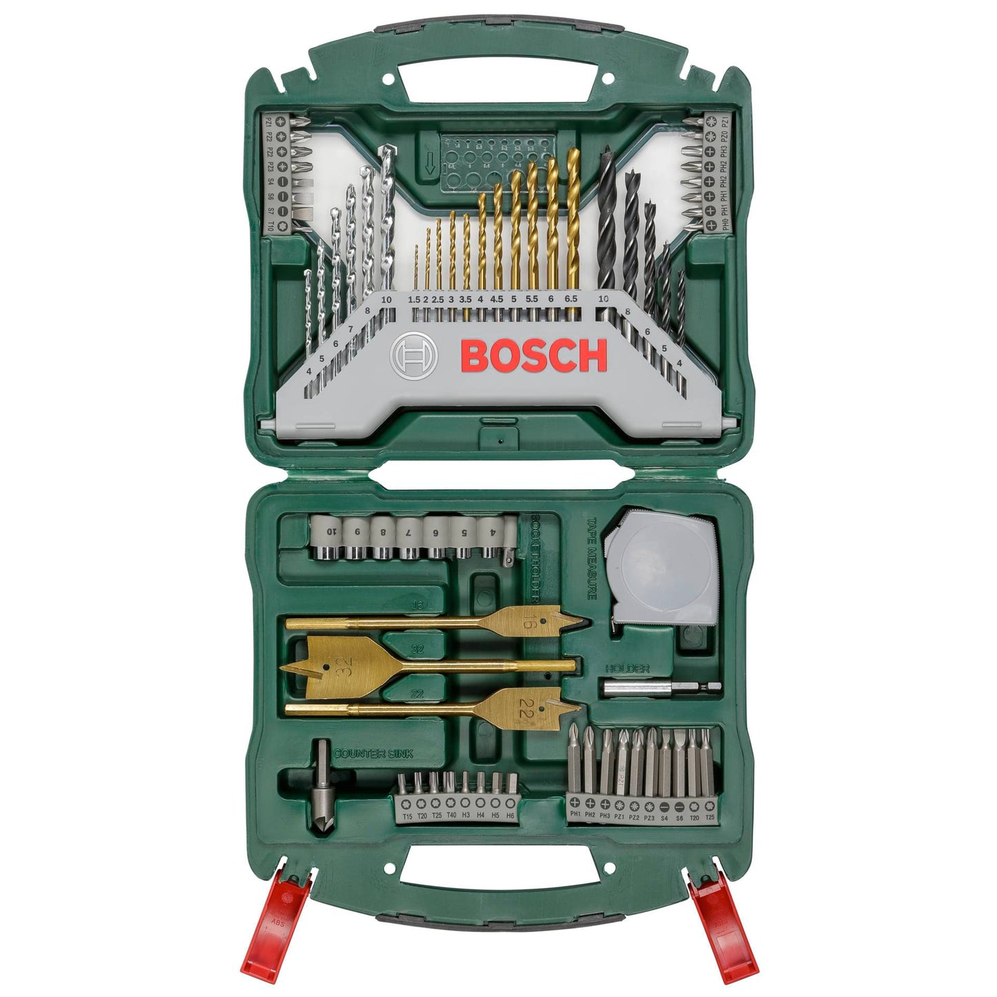 Bosch 70-piece X-Line Titanium set