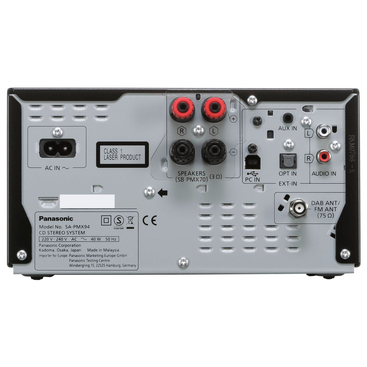 Panasonic SC-PMX94EG-K black