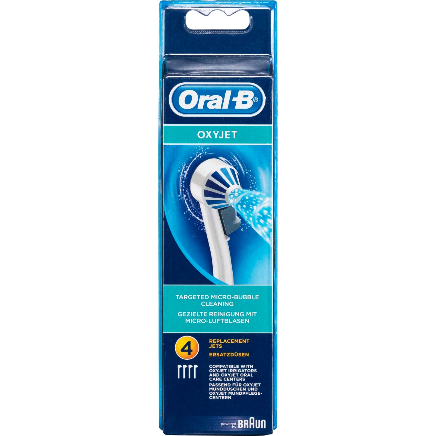 Oral-B replacement jets OxyJet 4-parts