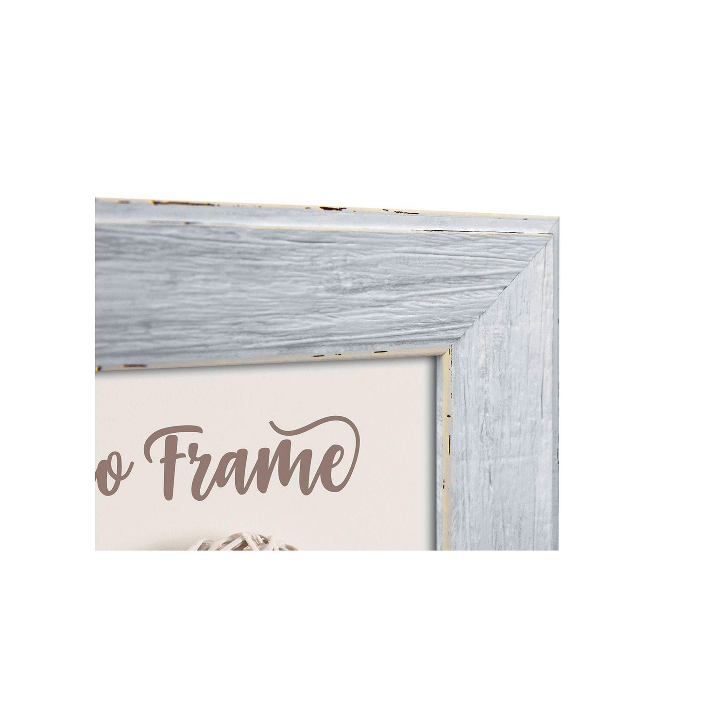 ZEP Todi white             13x18 Resin Frame BE457