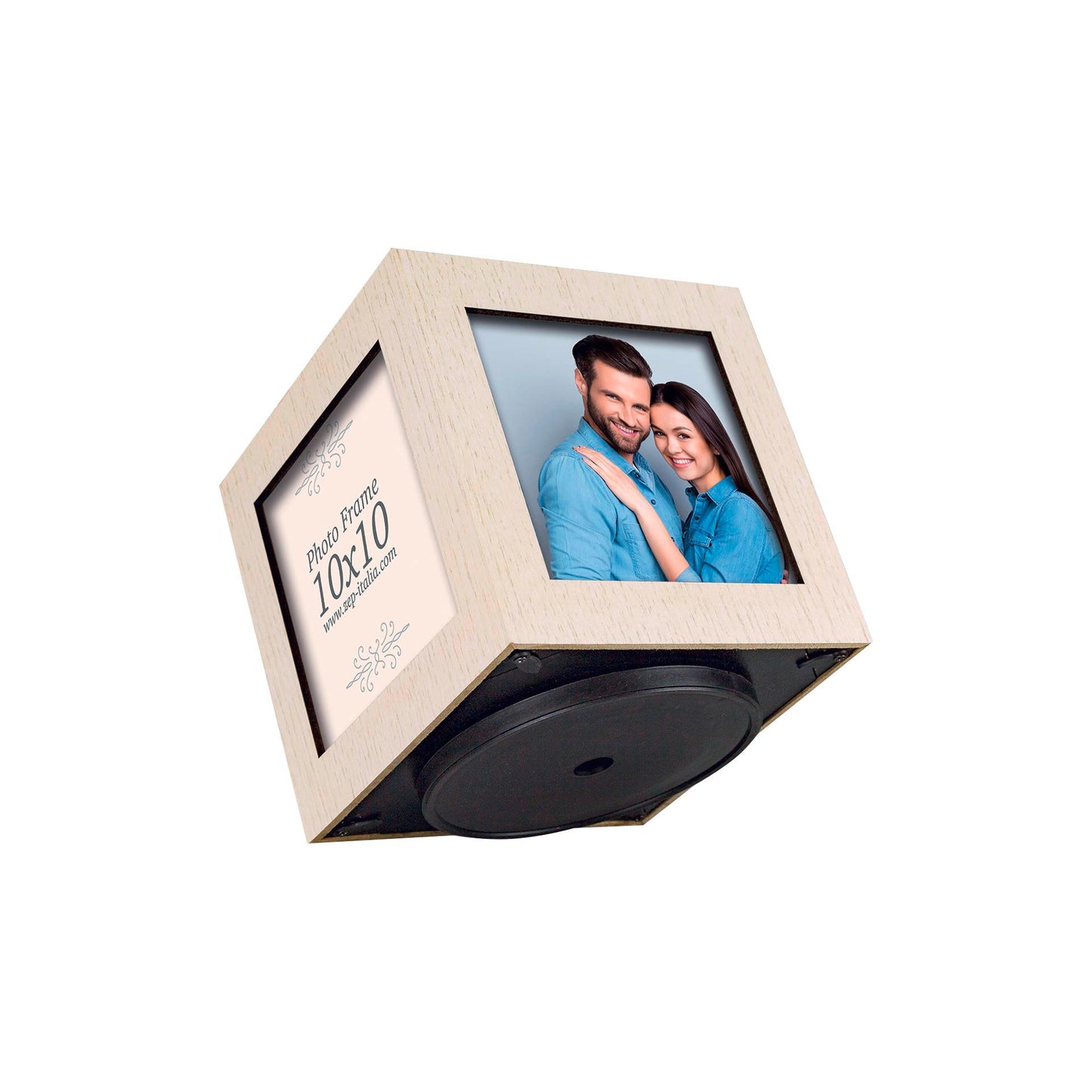 ZEP Norman small 4x10x10 Wooden Photo Cube GLG10