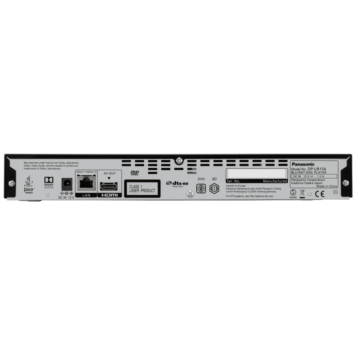 Panasonic DP-UB154EG-K black