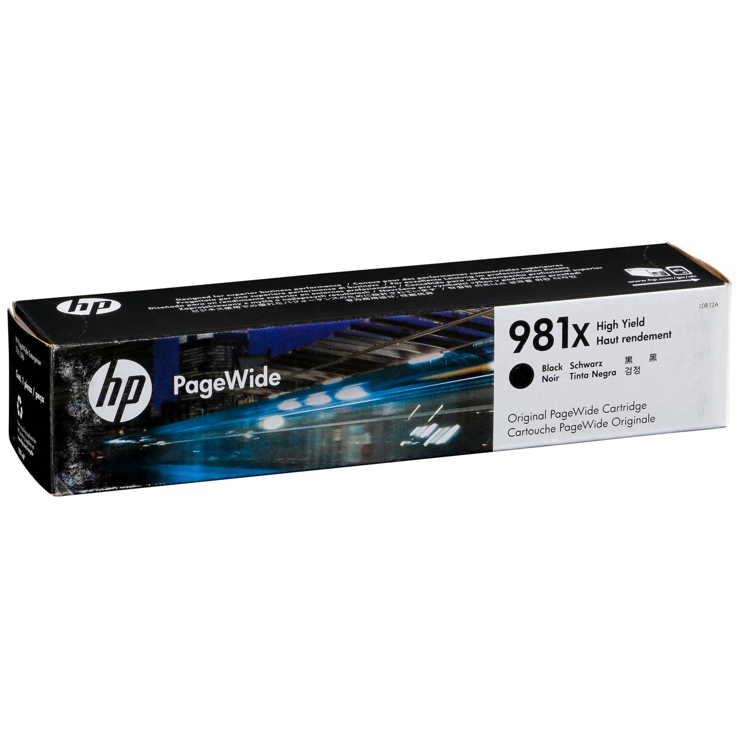 HP L0R12A PageWide ink cartridge black No. 981 X
