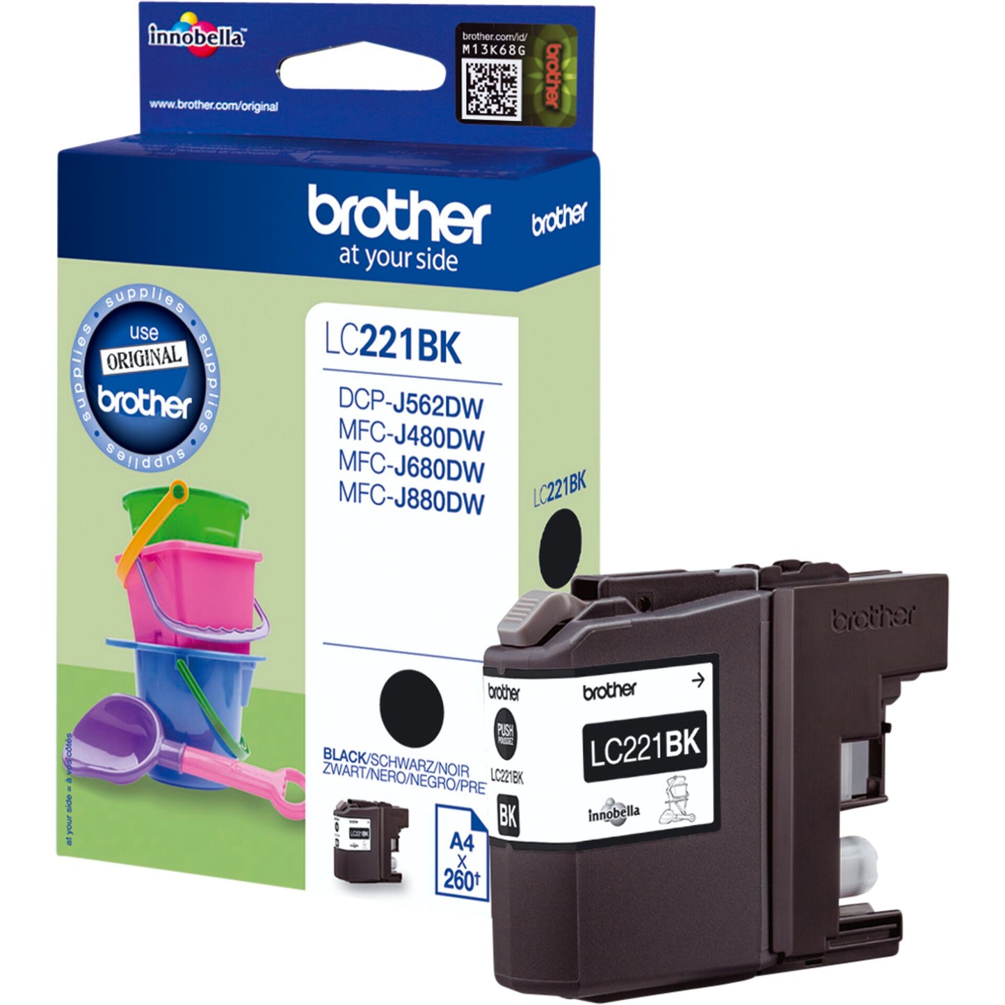 Brother LC-221 BK black
