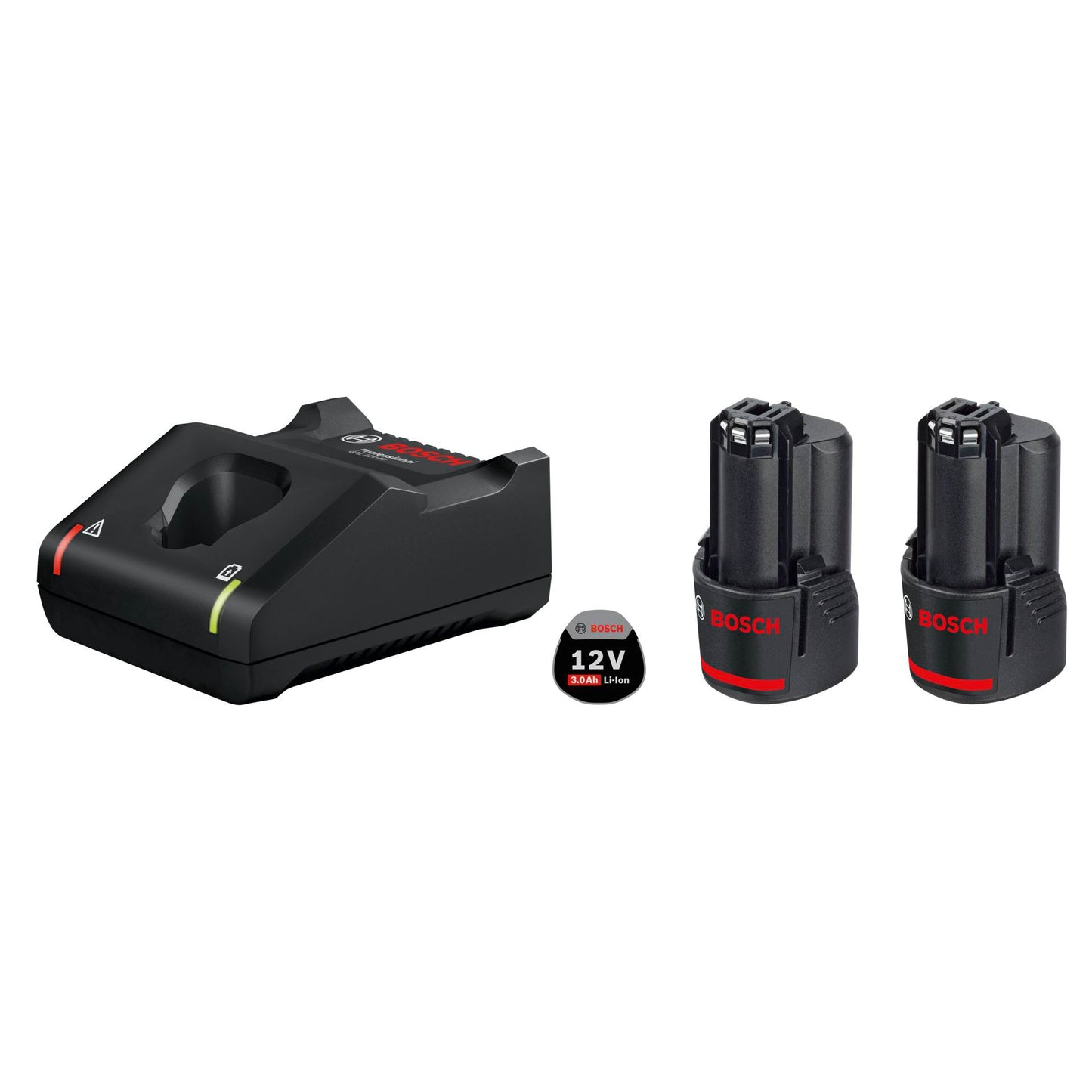 Bosch 2x 3.0Ah, GAL 12V-40 Rechargeable Battery