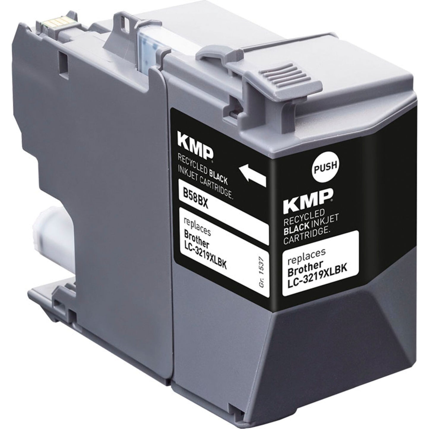 KMP B58BX ink cartridge black comp. with Brother LC-3219XLBK