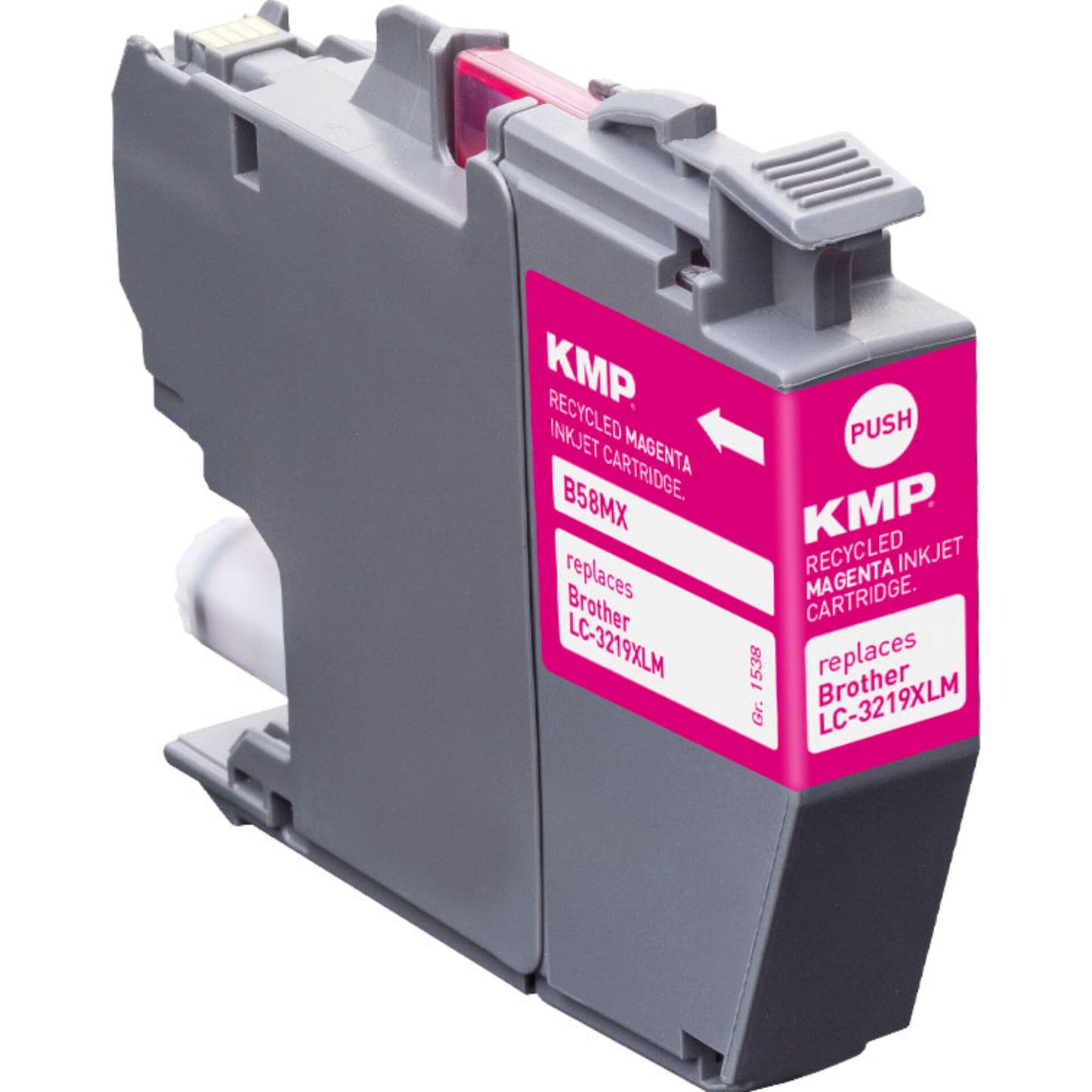 KMP B58MX ink cartridge magenta comp. with Brother LC-3219XLM