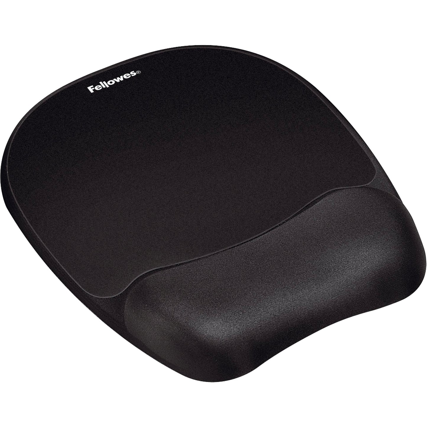Fellowes Memory Foam Wrist Support with Mousepad bl