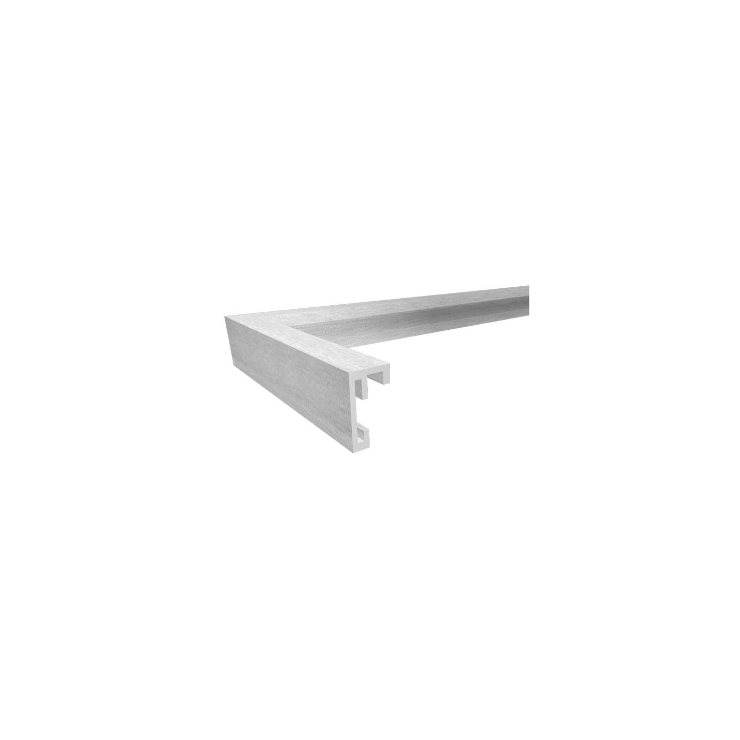 Walther Chair 30x30 Aluminum silver AJ330S