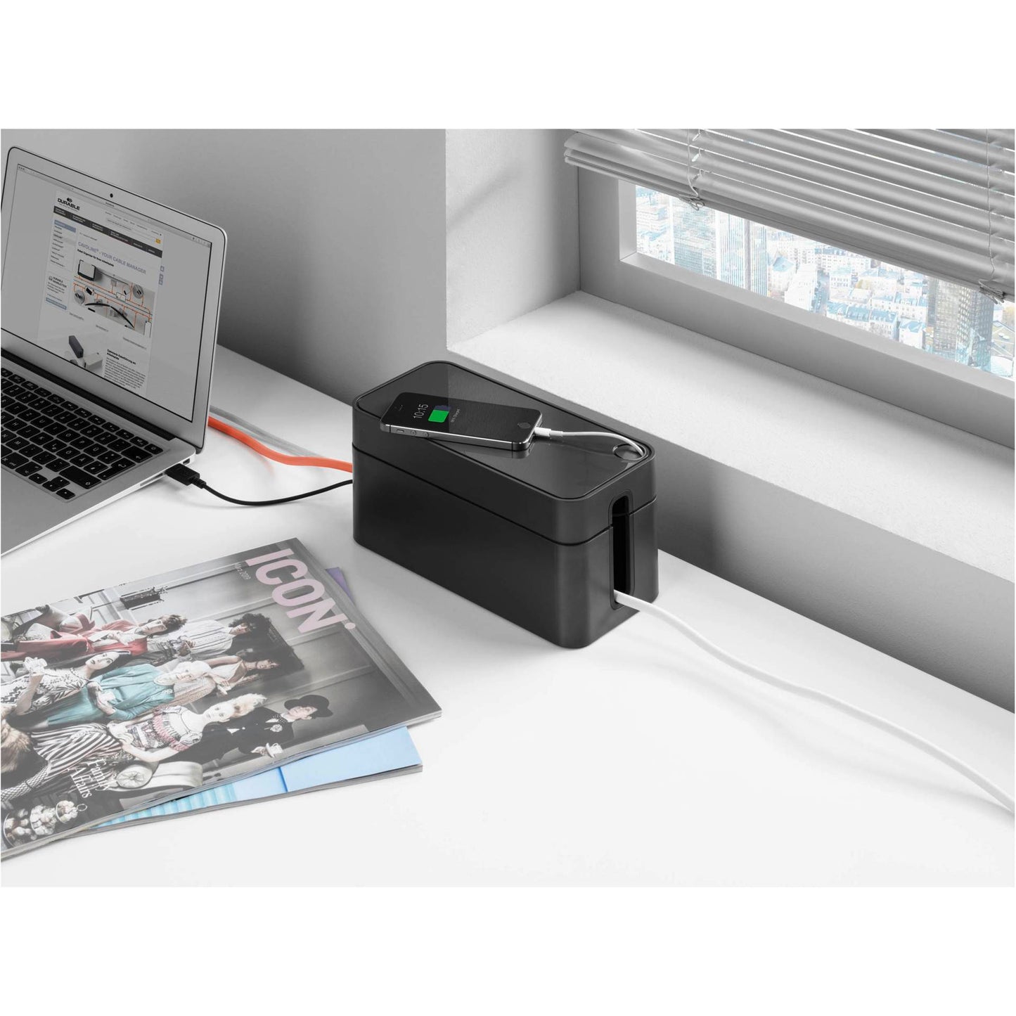 Durable cablebox CAVOLINE BOX S graphite 503537