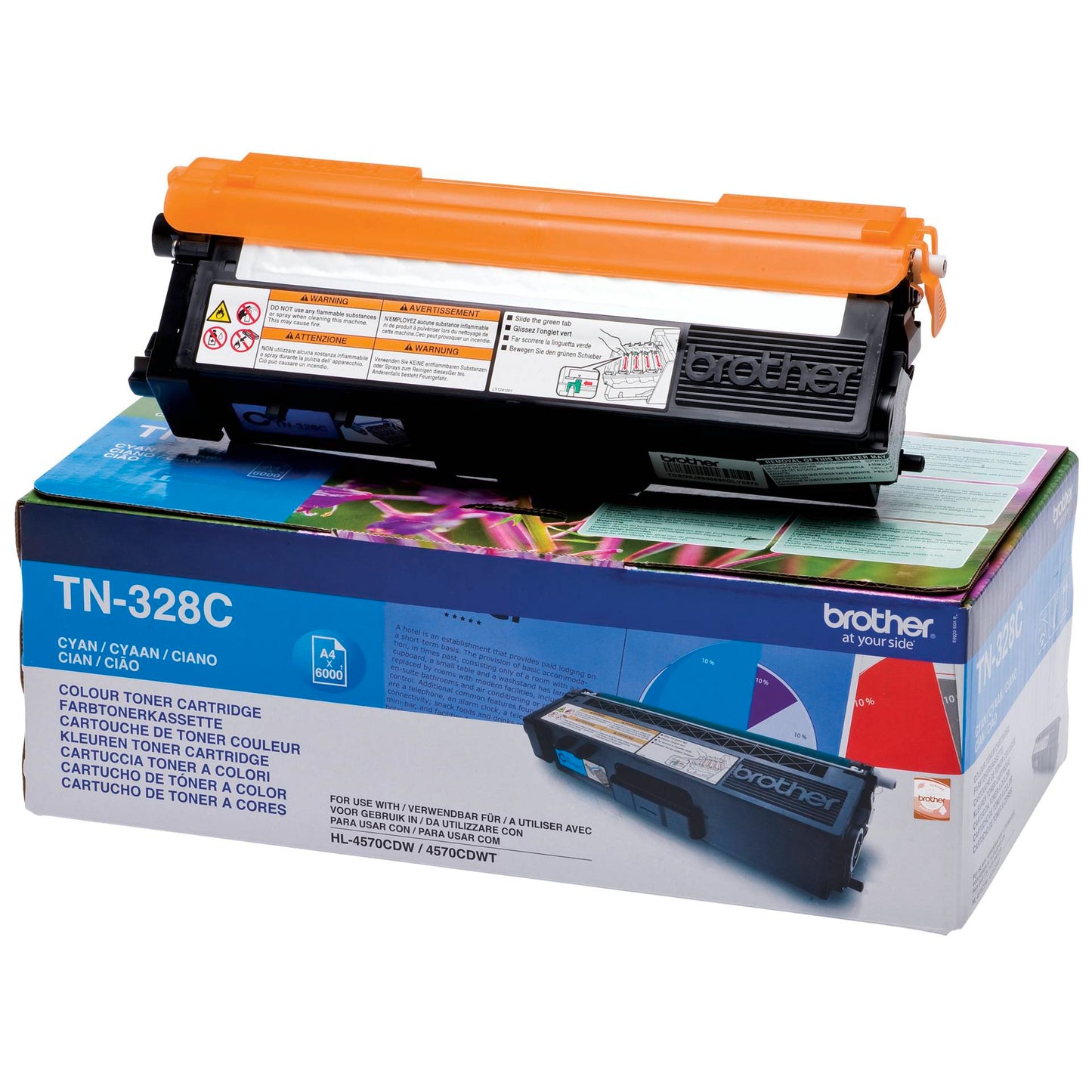 Brother TN-328 C Toner cyan