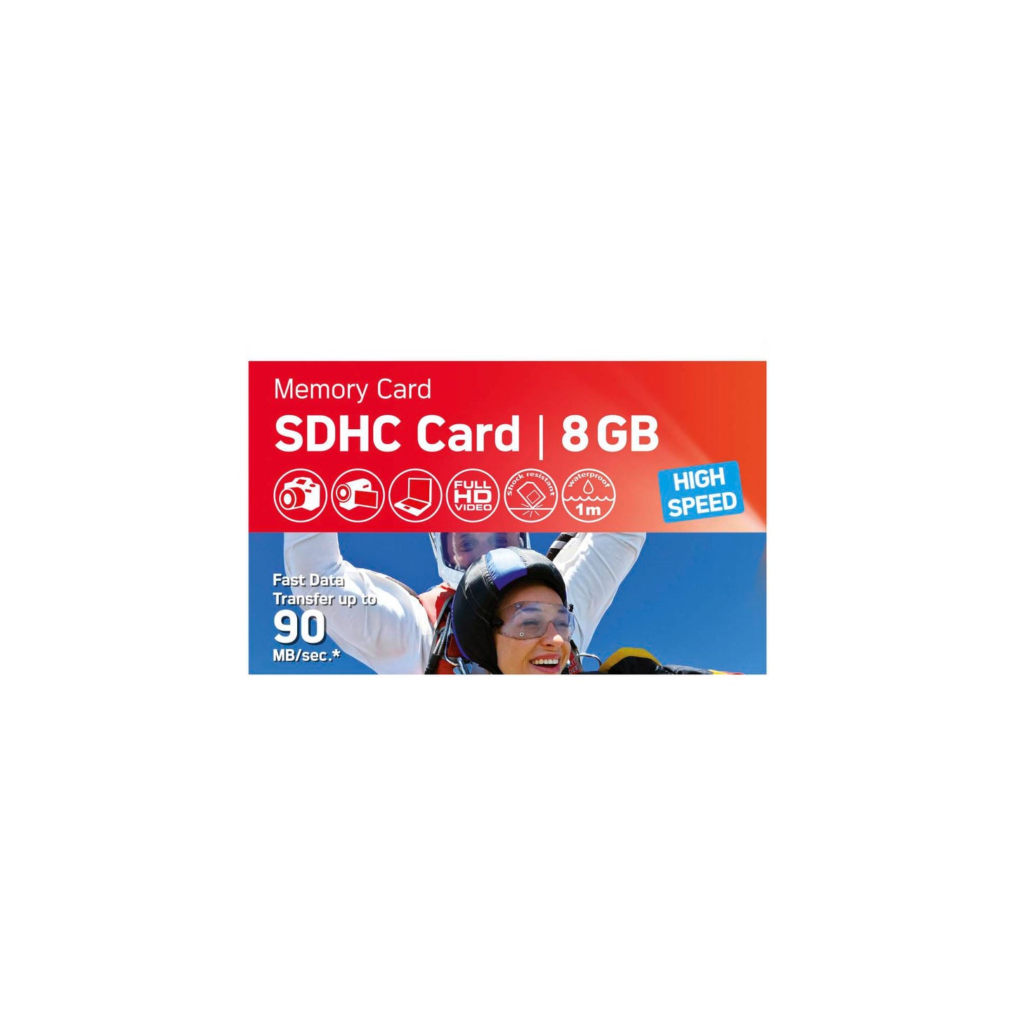 AgfaPhoto SDHC Card 8GB High Speed Class 10 UHS I U1 V10
