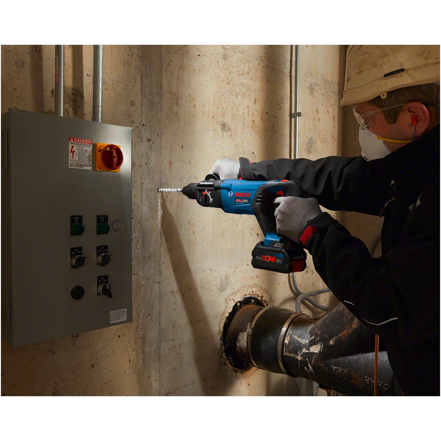 Bosch GBH 18V-26 D Cordless Combi Drill