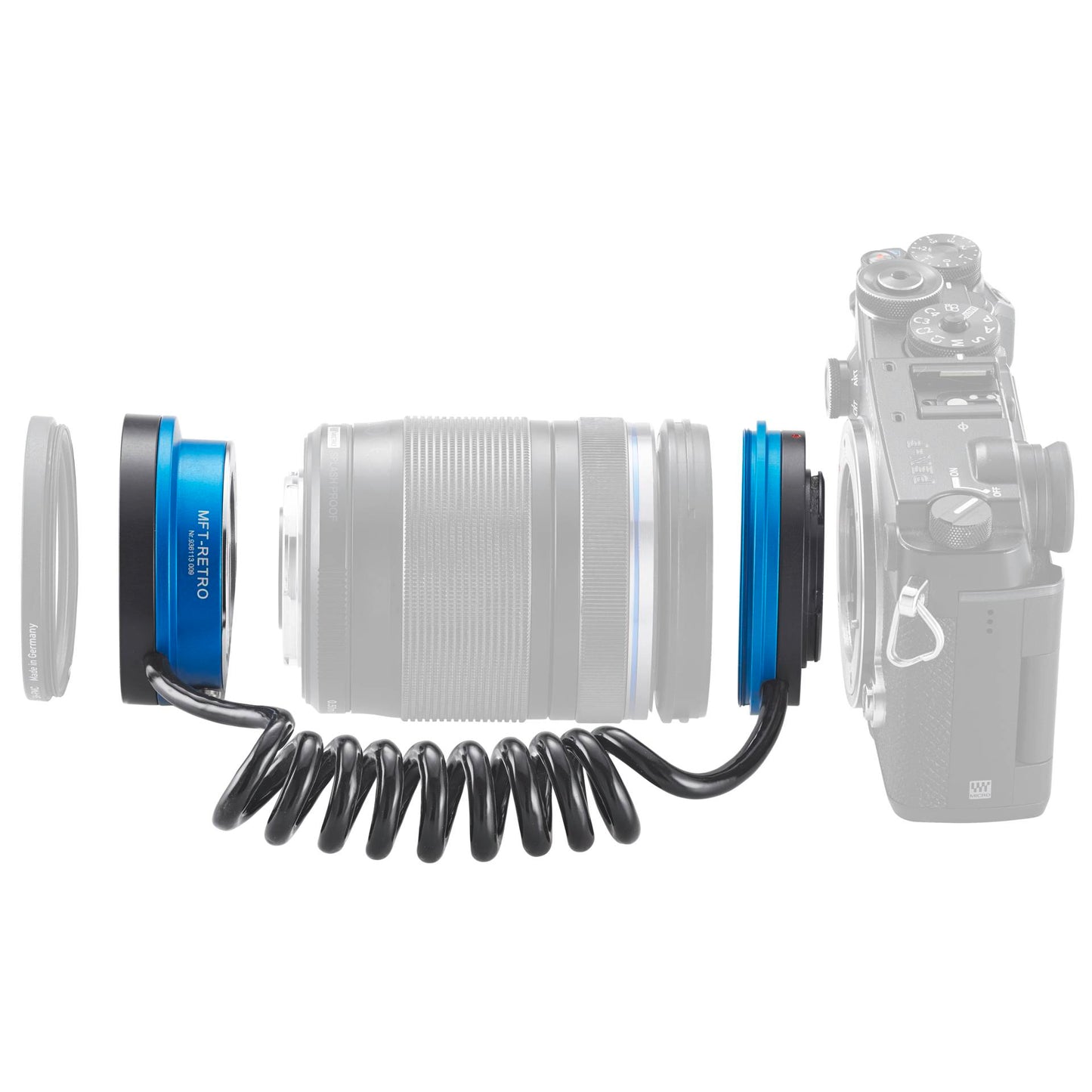 Novoflex automatic reversing ring for MFT lenses
