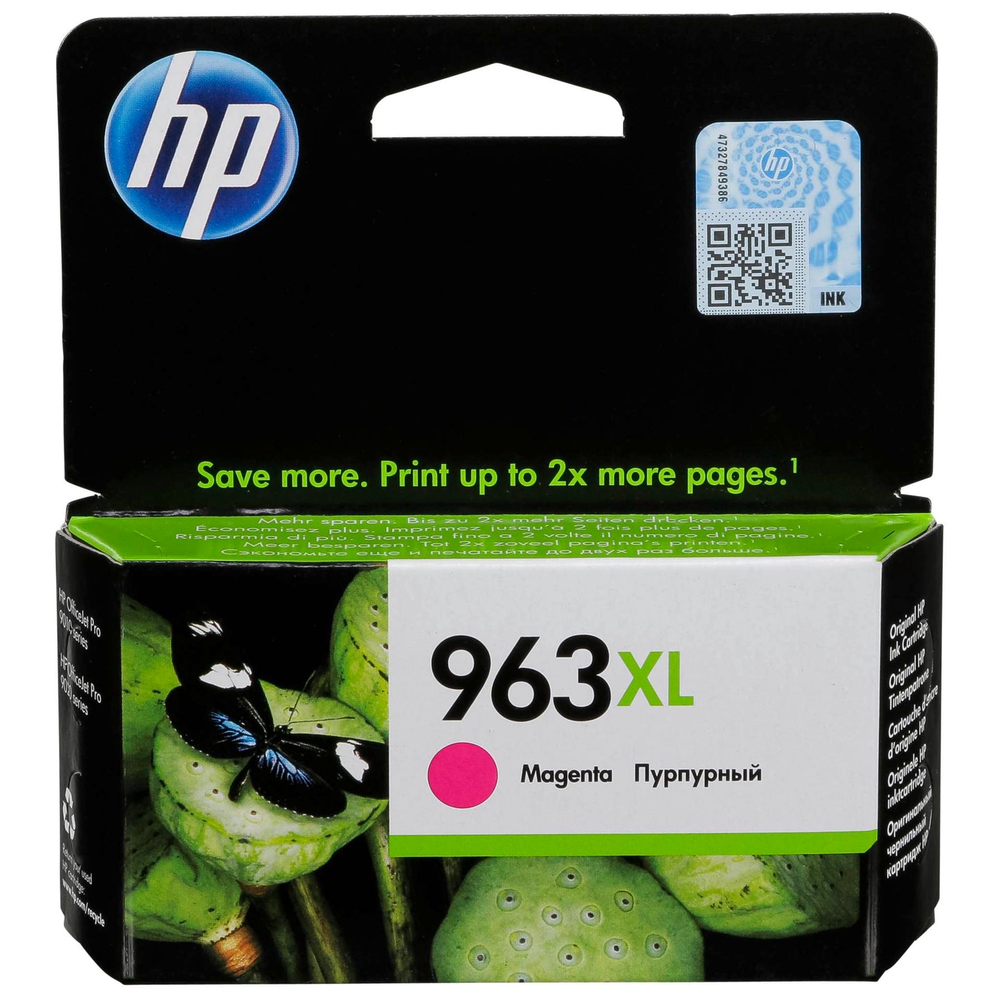 HP 3JA28AE ink cartridge magenta No. 963 XL