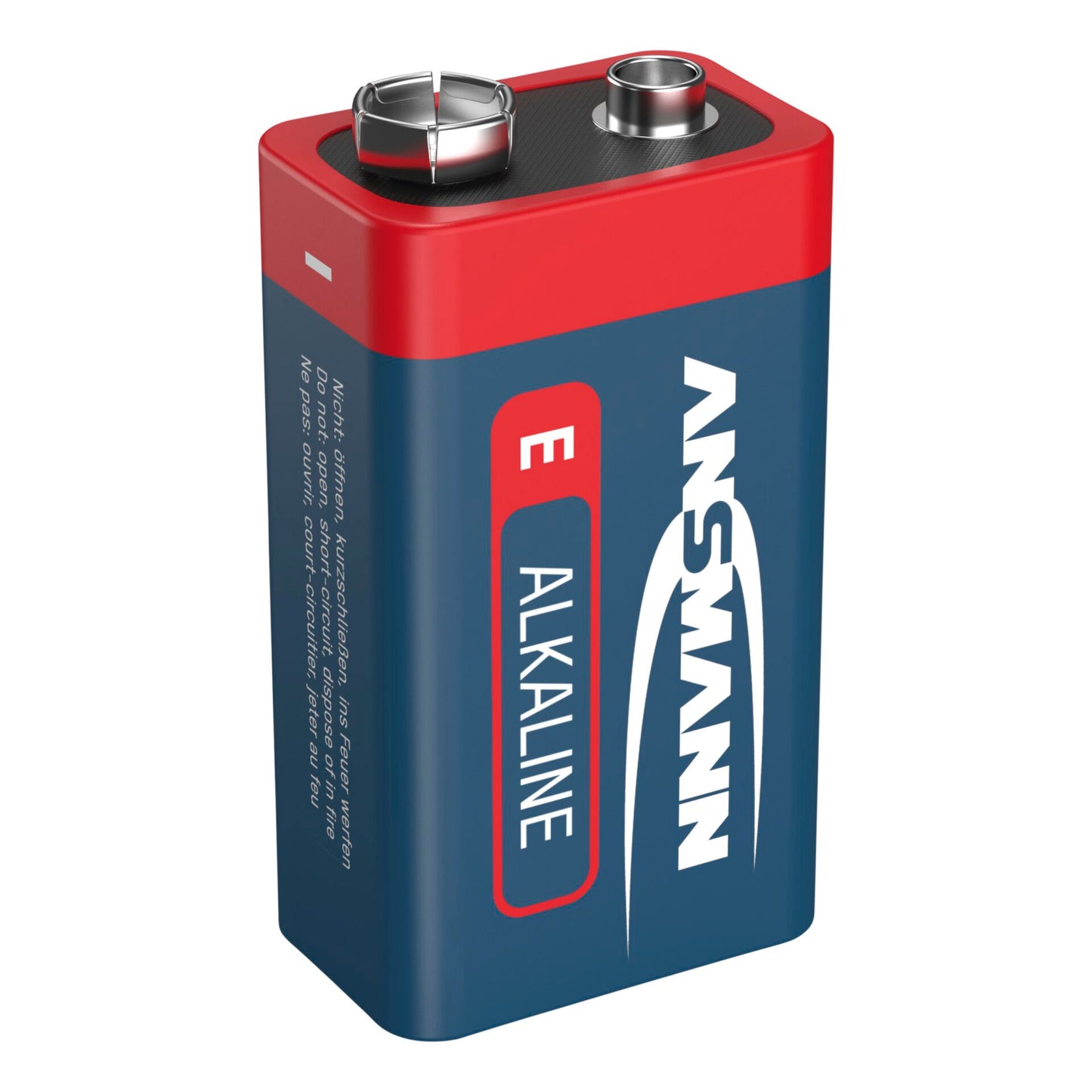 1 Ansmann Alkaline 9V block red-line