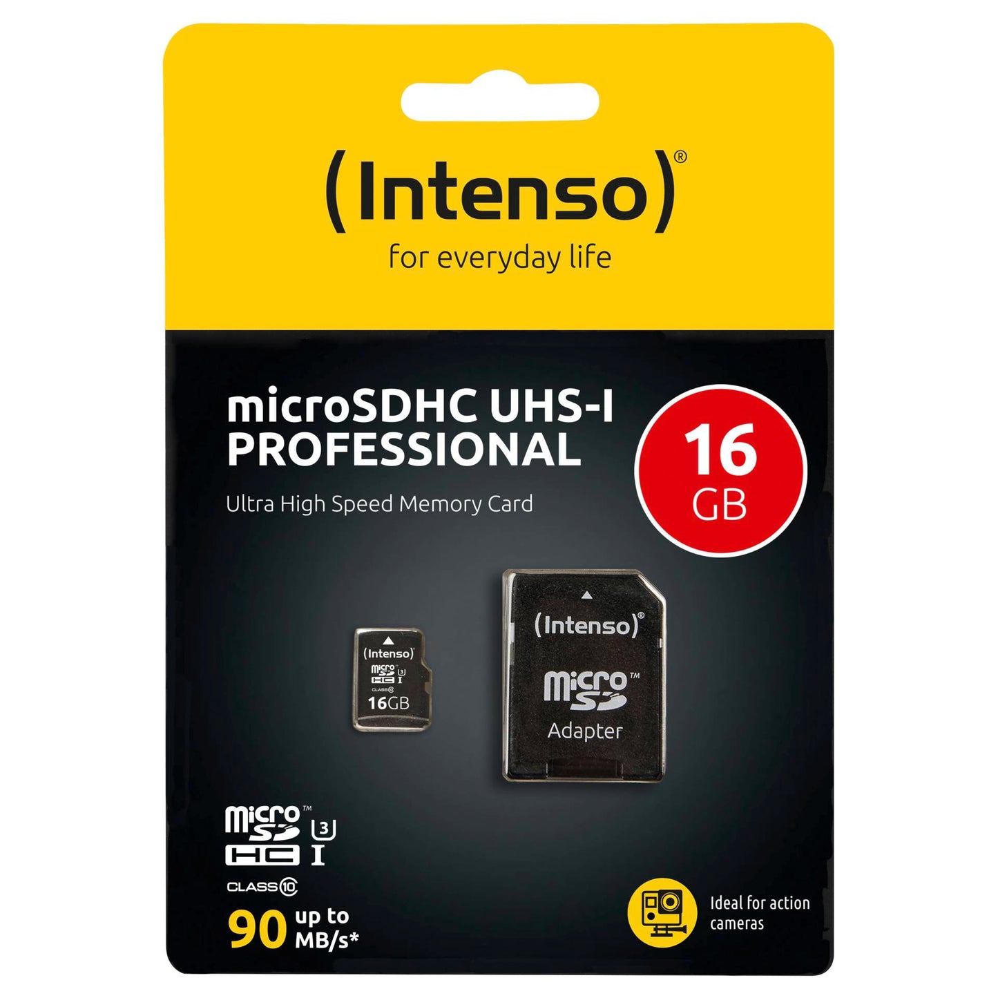 Intenso microSDHC 16GB Class 10 UHS-I Professional
