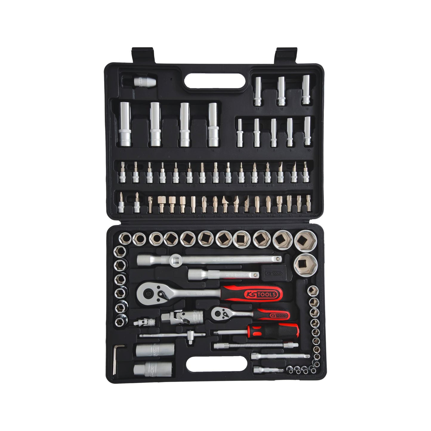 KS Tools 1/4 +1/2 Socket Wrench -Set 94-pieces 911.0694
