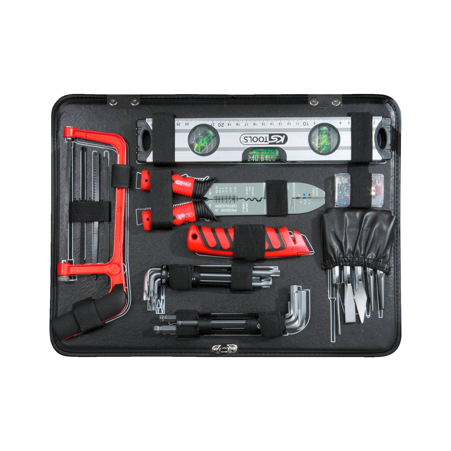 KS Tools 1/4 +1/2 Tool-Set 127-pieces 911.0727