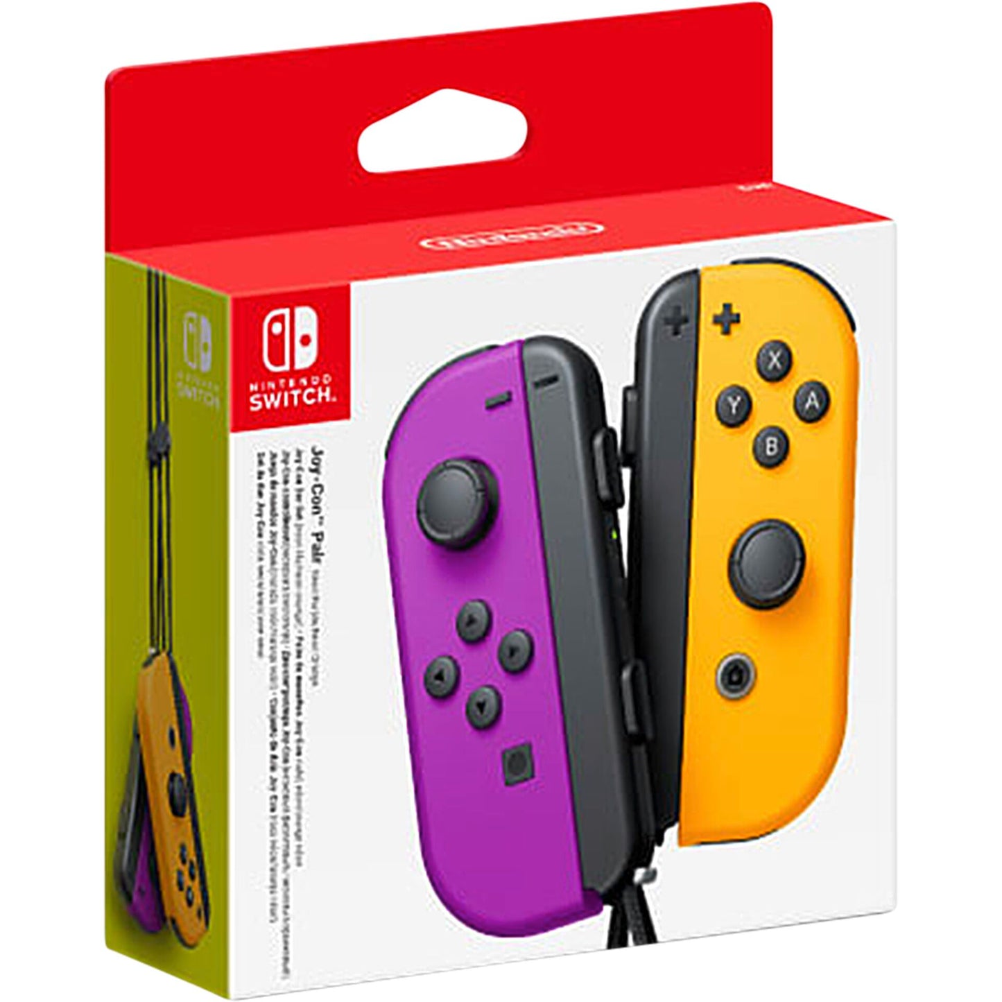 Nintendo Joy-Con 2-Pack Neon Lila / Neon Orange