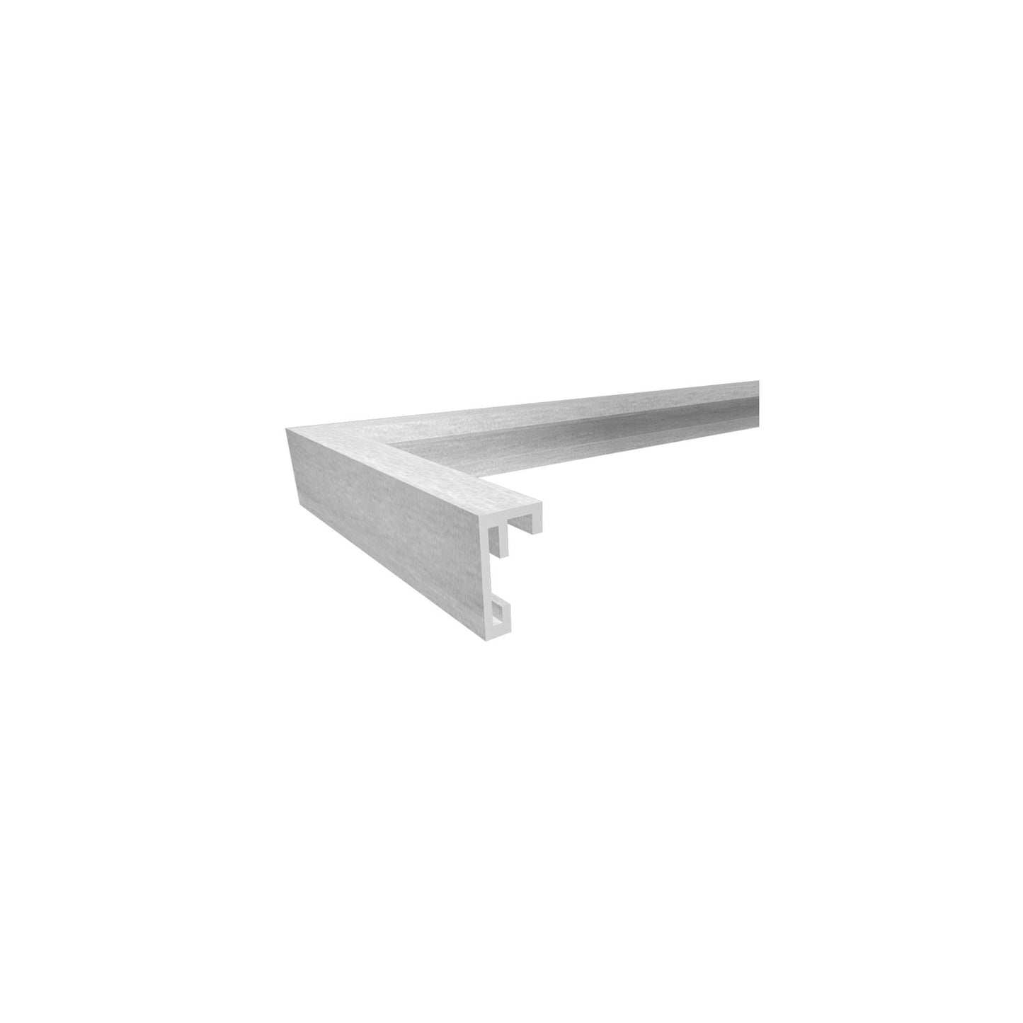Walther Chair 13x18 Aluminum silver AJ318S