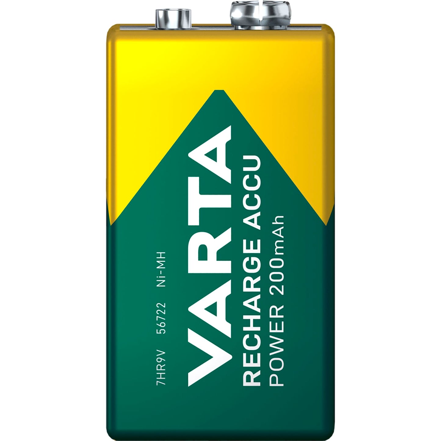 1 Varta Rechargeable Accu Power 9V 200 mAh