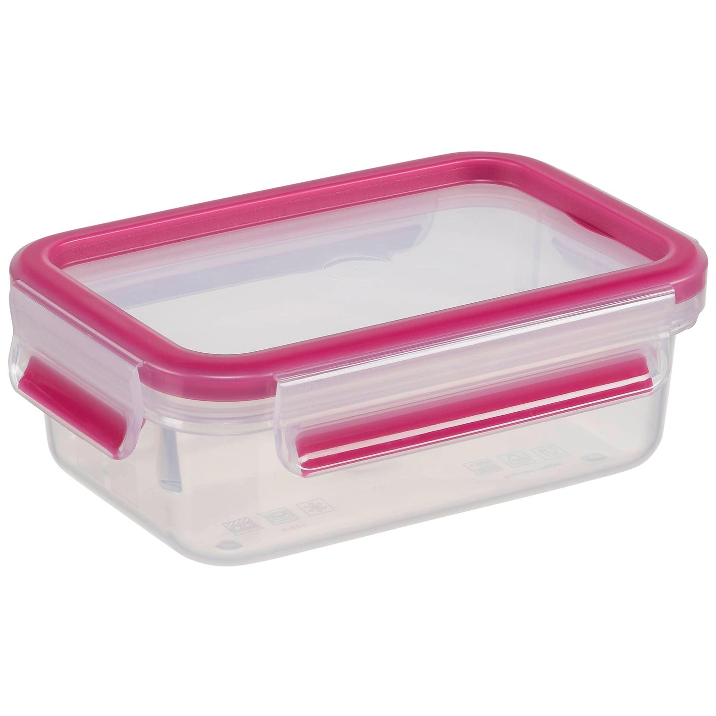 Emsa Food Clip&Close 515582 transp./pink 0,55l 3 piece Set