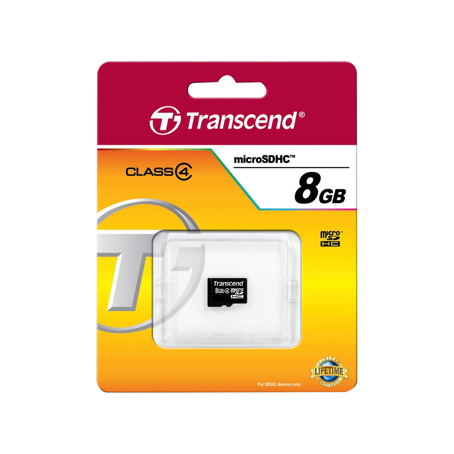 Transcend microSDHC 8GB Class 4