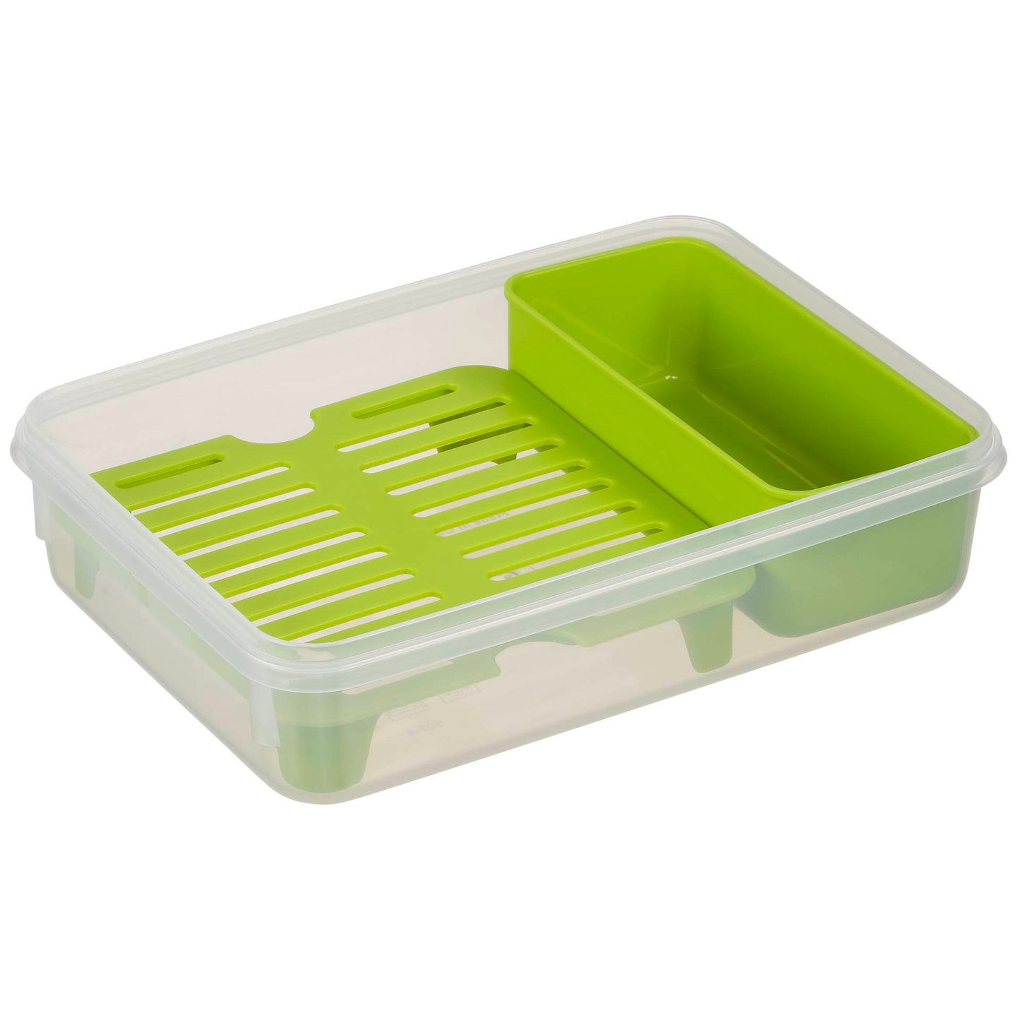 Emsa Clip&Go Brunchbox 518099 1,2l Transparent/Green