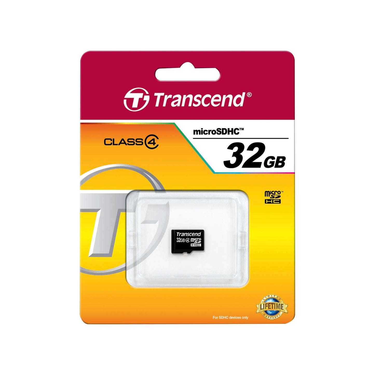 Transcend microSDHC 32GB Class 4